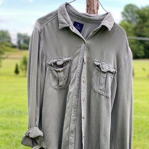 SOLD - AE Vintage Boyfriend Button-up